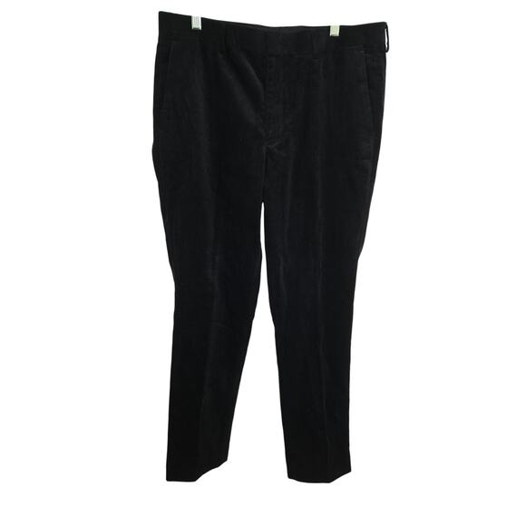 NWOT J.Crew mens Ludlow corduroy suit pant Italian cotton Navy blue size 34x32